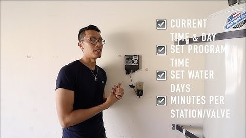 setting your irrigation clock, stop wasting water! (LAS VEGAS)