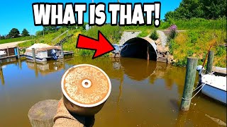 I Found a Deep Hole in Front of This Culvert & It’s STACKED! (Magnet Fishing)