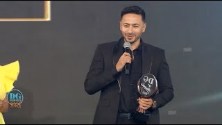 حمادة هلال يحصل علي جائزة التميز عن دوره في مسلسل المداح  -  جوائز دير جيست 2021