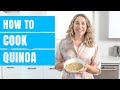 How To Cook Quinoa | Make Perfect Fluffy Quinoa | Quinoa Recipe | Gluten Free Side Dish