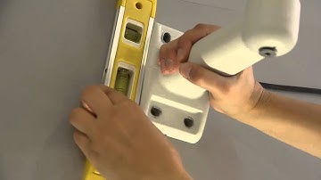 Mounting tip: Wall mounting a wall bracket with internal cable channel - 2 (2) Alternatives