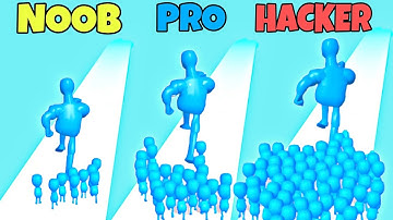 NOOB vs PRO vs HACKER in Strong Crowd