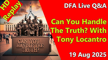 DFA Live Q&A HD Replay: Can You Handle The Truth? With Tony Locantro