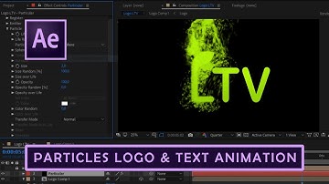 How to Create Particles Logo Animation in After Effects | Trapcode Particular