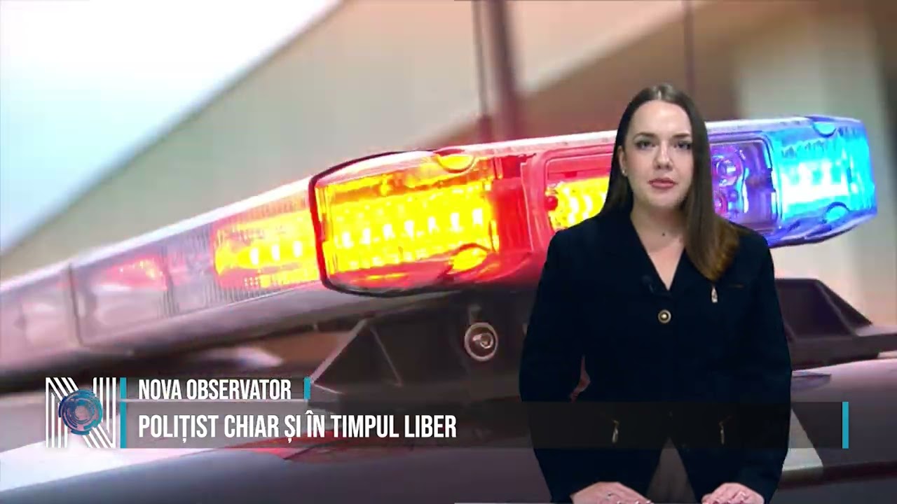 POLIȚIST CHIAR ȘI ÎN TIMPUL LIBER