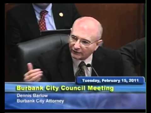 Burbank CA Barlow & Mayor Reinke respond to reques...