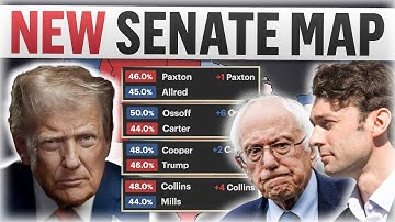 The 2026 Senate Map Based on the LATEST POLLS!