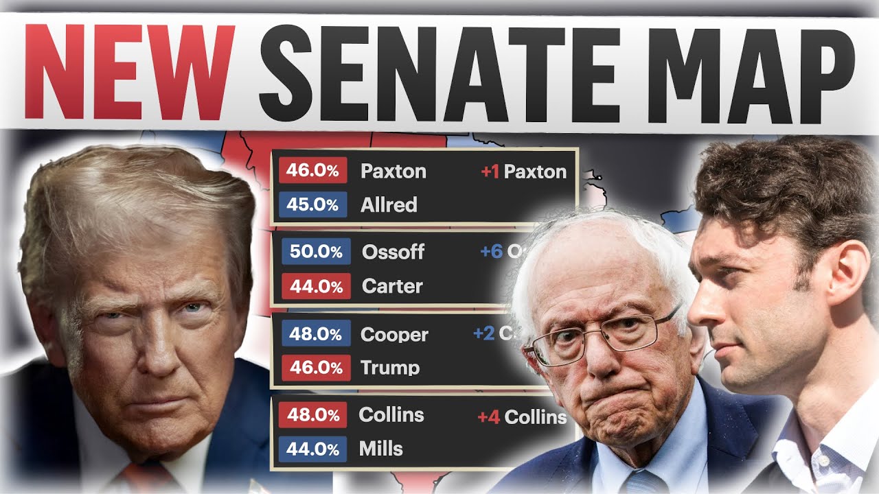 The 2026 Senate Map Based on the LATEST POLLS! - YouTube