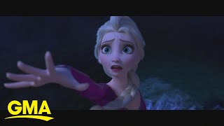 See The World Premiere Of Frozen 2 Trailer Gma
