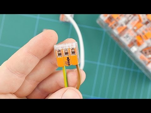 Video: Wie löst man einen Wago-Stecker?