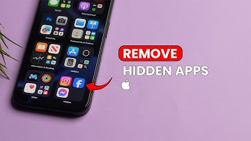 Hoe verwijder ik verborgen apps op iPhone iOS 18?