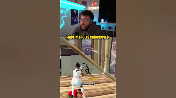 Faxuty trolls Speed #fortnite #ishowspeed #peterbot #clix #fncs #fyp #viral