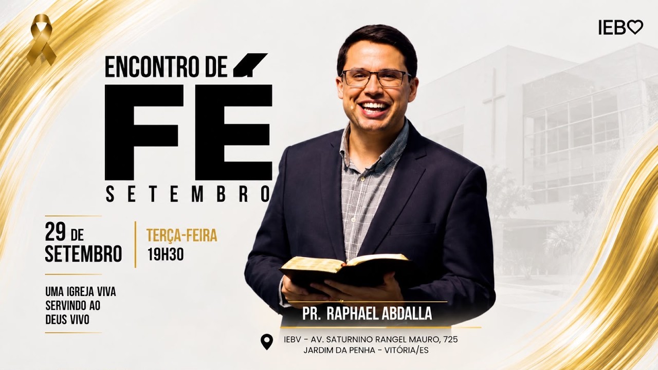 Culto Encontro de Fé | Pr. Raphael Abdalla | 29/09/26