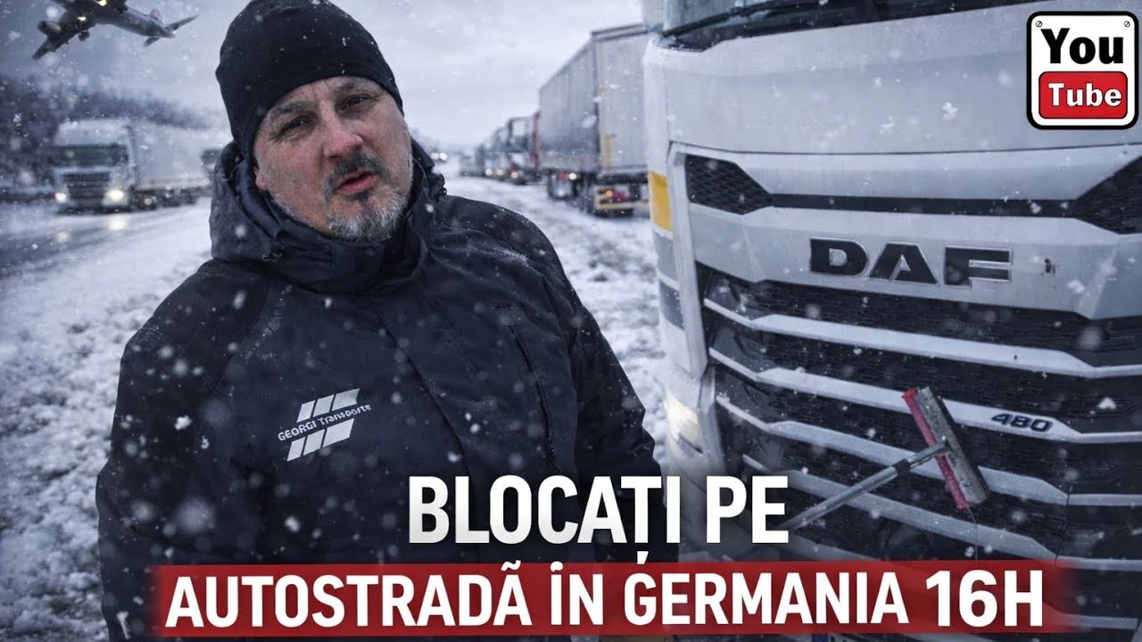 ‼️16h BLOCATI‼️ Planul a fost Polonia… realitatea a fost IADUL din Germania ❄️🚛