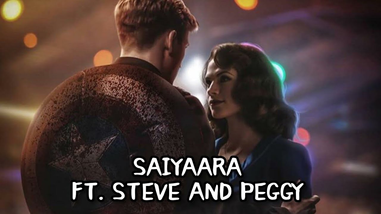 Captain America & Peggy Carter | Saiyaara song | Steve & Peggy | Marvel Avengers Love Song