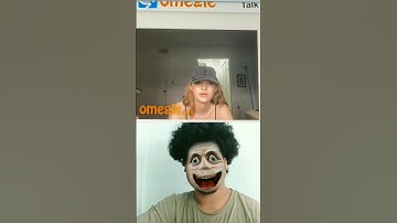 Omegle filter beautiful girl prank  ome tv #shorts