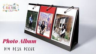 ALBUM ĐỂ BÀN || How to make PHOTO ALBUM | NGOC VANG Handmade