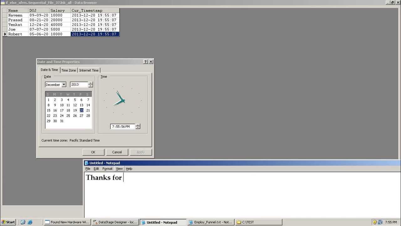 CurrentTimestamp Function in Transformer Stage in DataStage YouTube