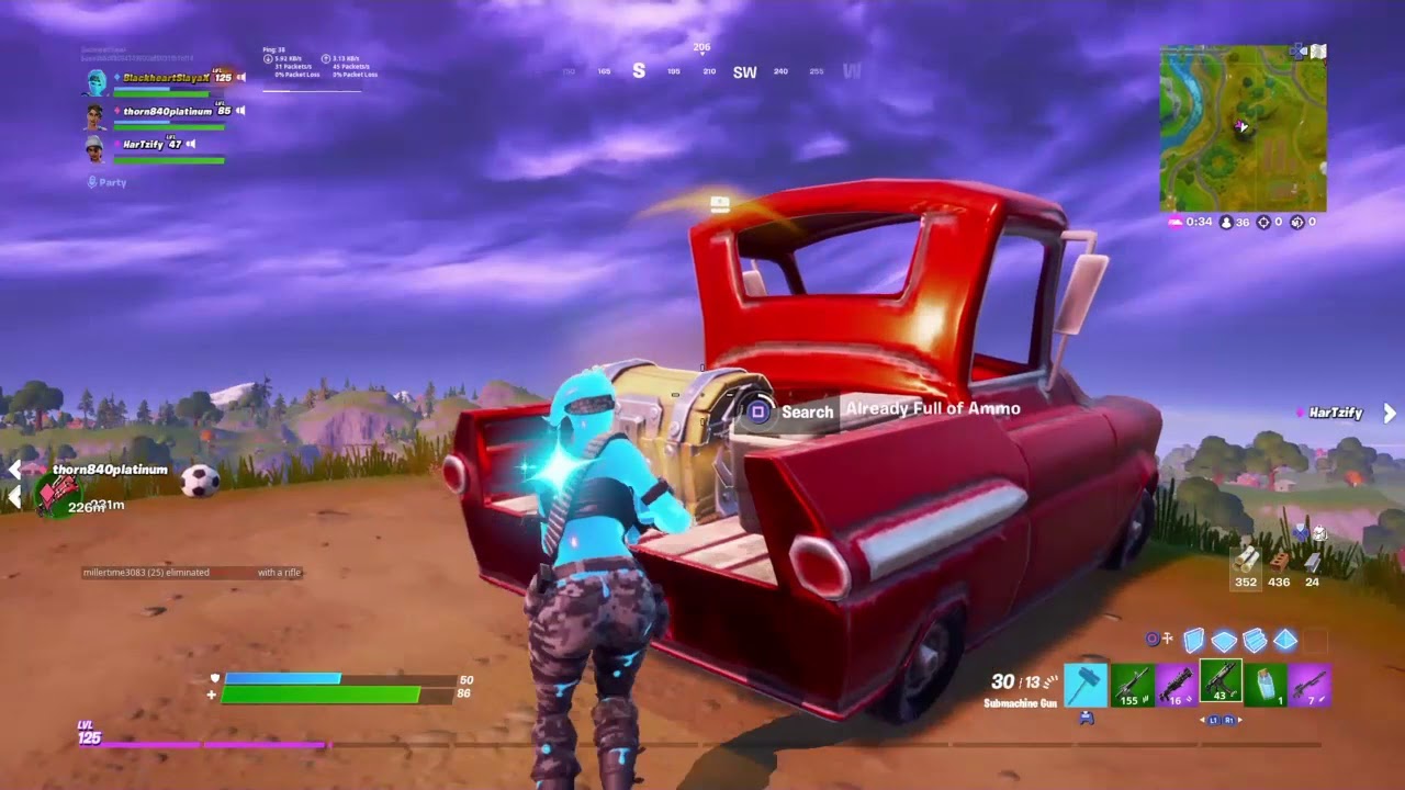 Slurp Bandolette skin Fortnite gameplay