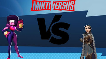 Garnet VS Arya Stark - Multiversus Gameplay