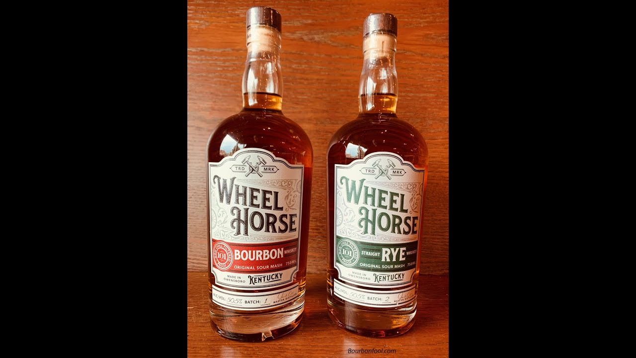 Wheel Horse Bourbon and Wheel Horse Rye Whiskey are a great value