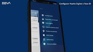 ¿Cómo configuro mi Huella digital o Face ID? - BBVA Nueva App BBVA screenshot 3