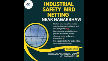 How to avoid pigeons on balcony/industrial bird netting banglore