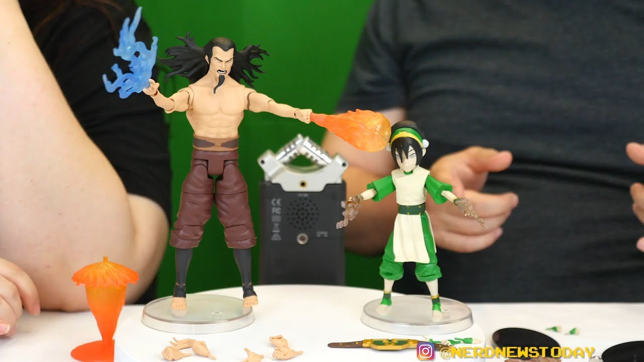 Toph \u0026 Firelord Ozai Figure Review 