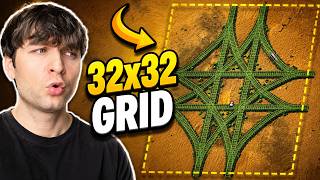 Factorio Train Signals Guide: Simple 32x32 Rail Blueprint Layouts
