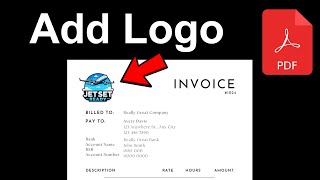 How To Add a Logo To a PDF Document - Free & Easy (Step By Step)