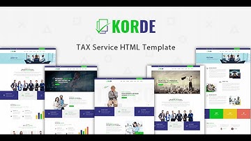 Korde - Finance, Tax, Consulting & Corporate HTML Template | Themeforest Website Templates and