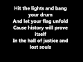 99 Revolutions- Green Day (lyrics)