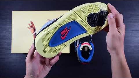 Unboxing | Jordan 4 Retro Union off Noir