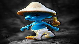 WE LIVE, WE LOVE, WE LIE (Blue Smurf Cat Meme)