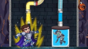 Hero Pipe Rescue all level walthroughs (level 38-47) | Best Android Gameplay #shorts