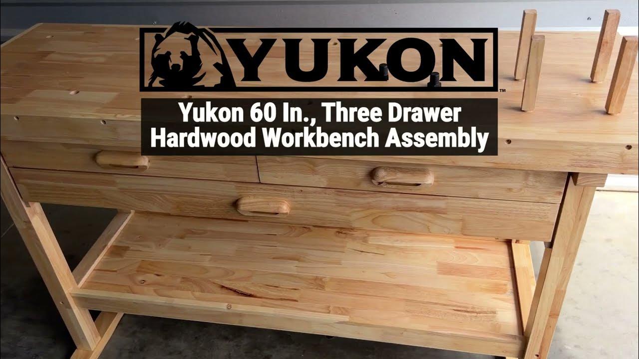 Yukon Three Drawer Workbench Assembly Harbor Freight YouTube