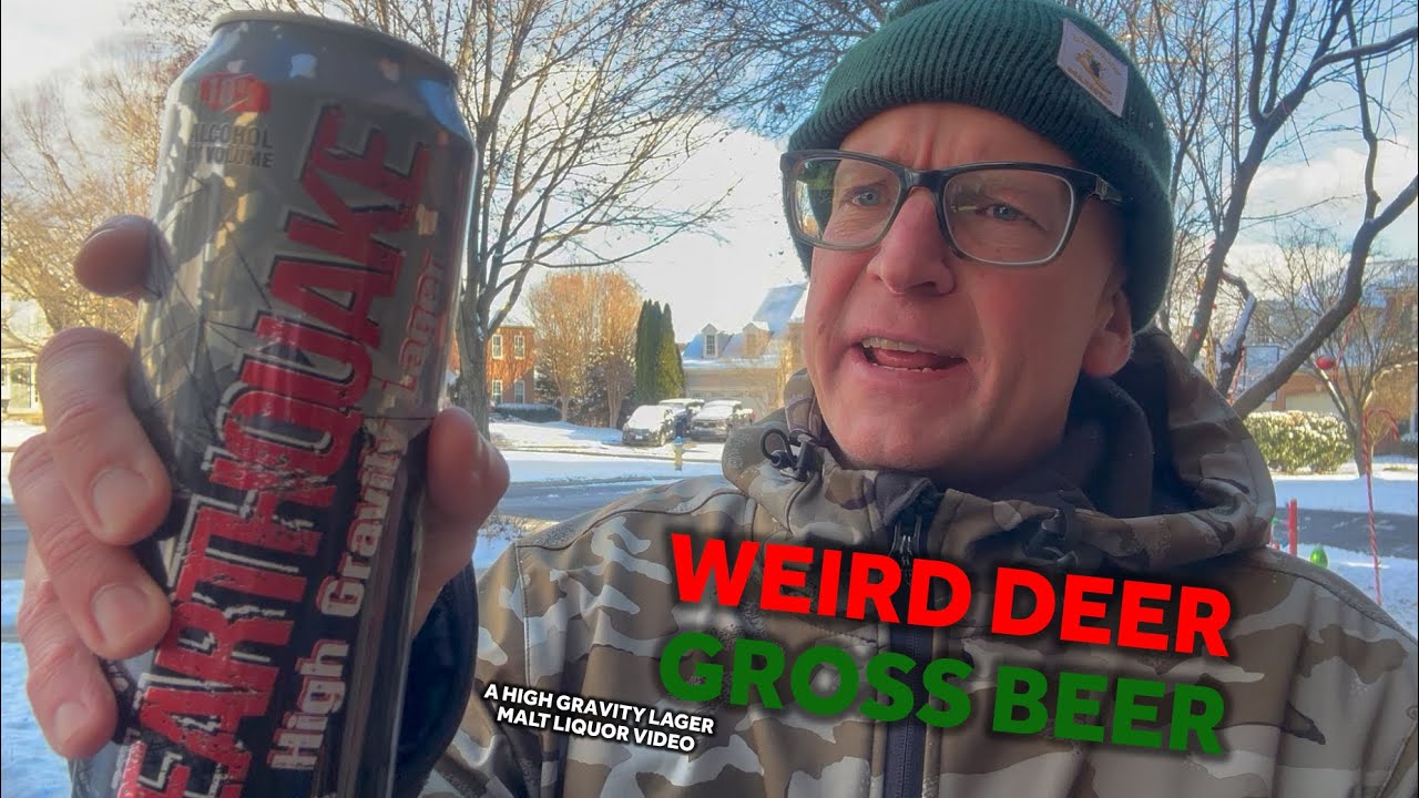 Странный олень. Отвратительное пиво.