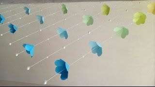 In this video i have shown a simple craft to decorate your home.for
only paper of different colours and some beads are required, u can use
a...