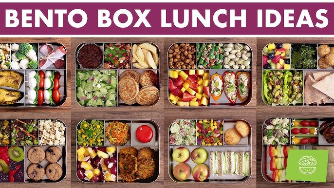NEW Bento Box Healthy Lunches – DIY LUNCHABLES! - Mind Over Munch