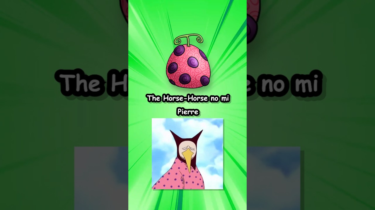 The Weirdest Devil Fruit Hybrid in One Piece