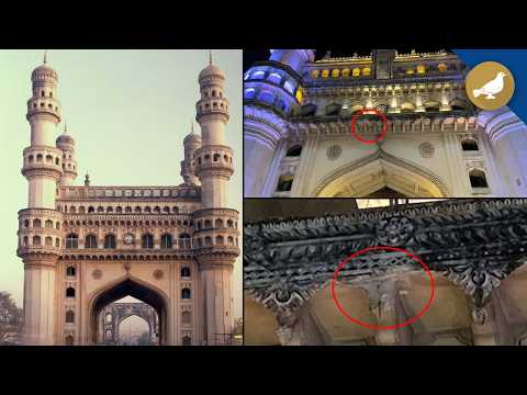 Part of Charminar plaster peels off after heavy rain
