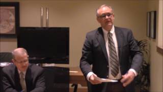 Example of a Utah Order to  Show Cause Hearing in a  Divorce Case
