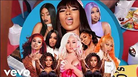 Megan Thee Stallion - Thot Shit (Female Rap Megamix) (feat. Nicki Minaj, Doja Cat, Cardi B & more)