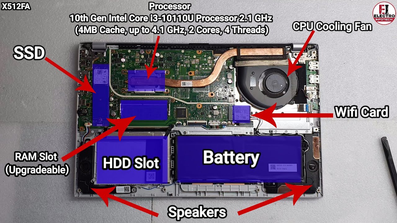 How To Replace Keyboard Asus Vivobook 15 X512fa Disassembly And