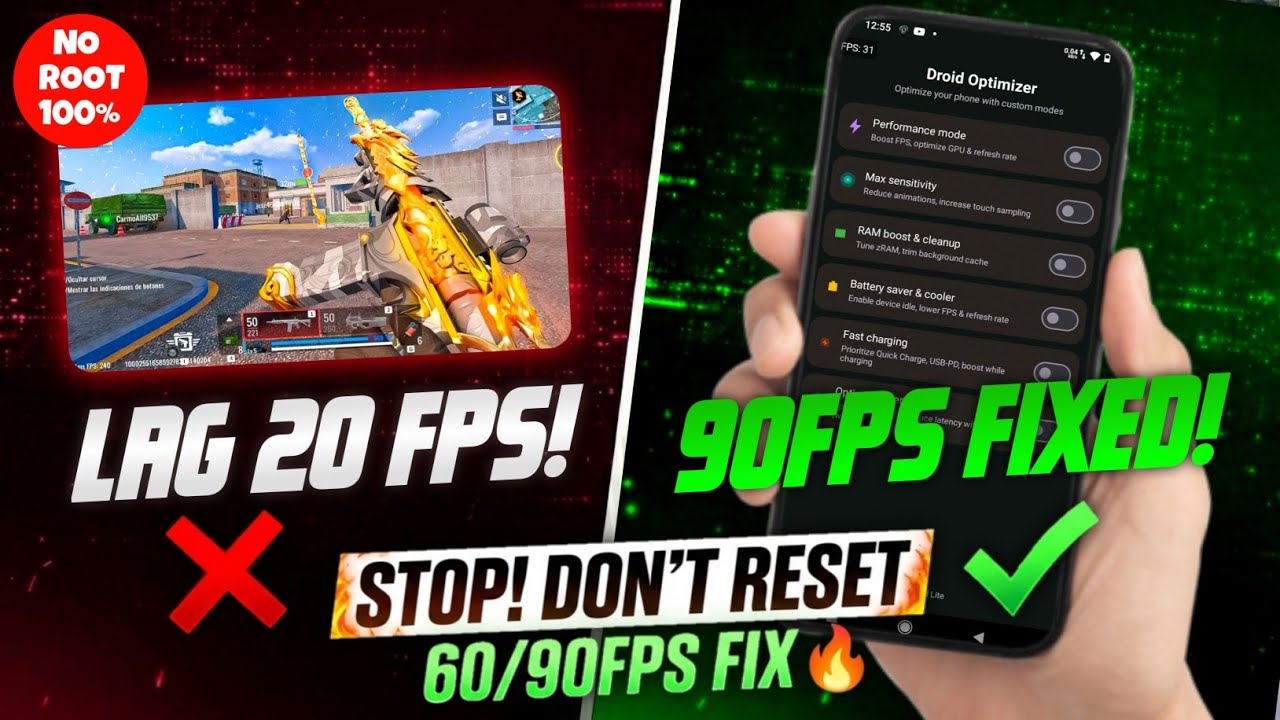 Don't Reset Your Phone - Overclock Android No Root ! Best Gaming ...