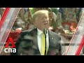 Trump mispronounces words in front of 100,000-strong crowd in India