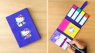 DIY - NOTEBOOK FOLDER Organizer - Back to SCHOOL /how to make folder organizer / Diy organizer