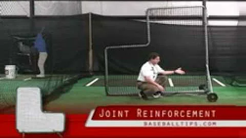 Our Most Popular Pitchers L Screen & Safety Net - 7'x 7' Pro Series L-Screen