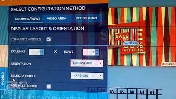 DSE 2015: Planar Demos the Clarity Matrix Video Wall Calculator, a Sales and Design Tool