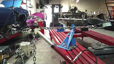 Black Jack Frame Machines: 1969 Corvette Frame Repair